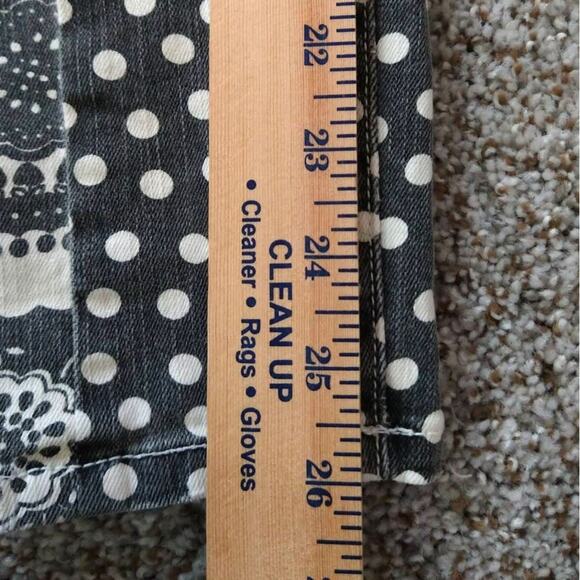 Current Elliott The Seamstress Patchwork Skinny Jeans Size 28 - Picture 13 of 14